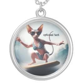 Collar Plateado Sfinx Pendant