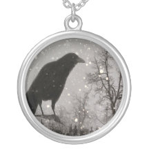 Snowglobe Raven