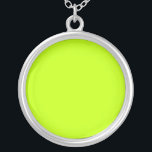 Collar Plateado Tilo amargo (color sólido)<br><div class="desc">Tilo amargo (color sólido)</div>