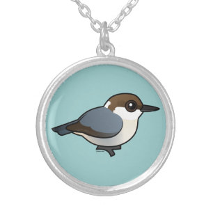 Collar Plateado trepatroncos Brown-dirigido