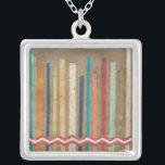 Collar Plateado vallas de papel de 2 aumentos II<br><div class="desc">Decoración del hogar</div>