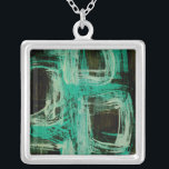Collar Plateado Ventanas Aquamarine I<br><div class="desc">Decoración del hogar</div>
