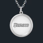 COLLAR PLATEADO WEEABOO<br><div class="desc">Orgullo de nosotros. Globe Trotters se especializa en imágenes idiosincrásicas de todo el mundo. Aquí encontrará tarjetas de felicitación únicas, postales, Posters, Mousepads y más.</div>