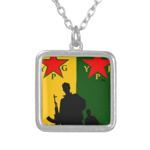 Collar Plateado ypg-ypj