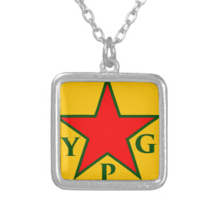 Collar Plateado ypg-ypj aa