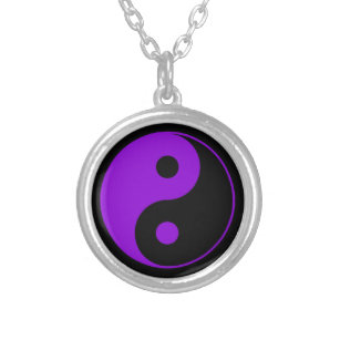 Collar púrpura de Yin Yang