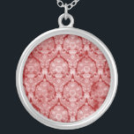 Collar rojo de plata esculpida<br><div class="desc">Hermoso collares rojos de plata. Ideal como un favor de boda,  un regalo de boda,  un regalo de cumpleaños o un regalo de vacaciones.</div>