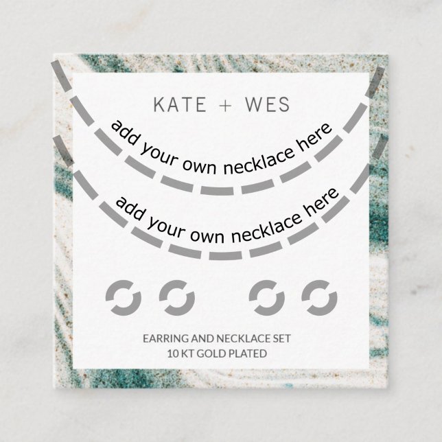 Collar + Tarjeta de anclaje de borde verde (Subido por el creador)