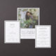 Tarjeta De Recepción Sitio web de bodas | Elegante Moda RSVP QR Code (Personaliza la colección de este creador independiente.)