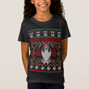 Collie Dog Merry Christmas Ugly Sweater Funny Gift