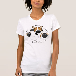 Collie liso que reúne - camisa de la manada de I