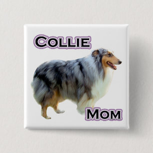 Collie Mom 4 - Botón