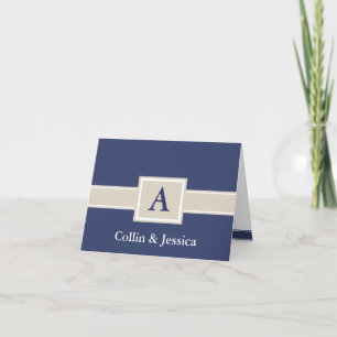 Collin - tarjeta de nota del moreno