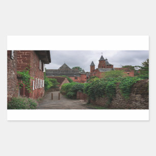 Collonges-la-Colorete, pegatina rectangular de