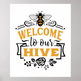colmena de abejas adorable arte de palabras de bie