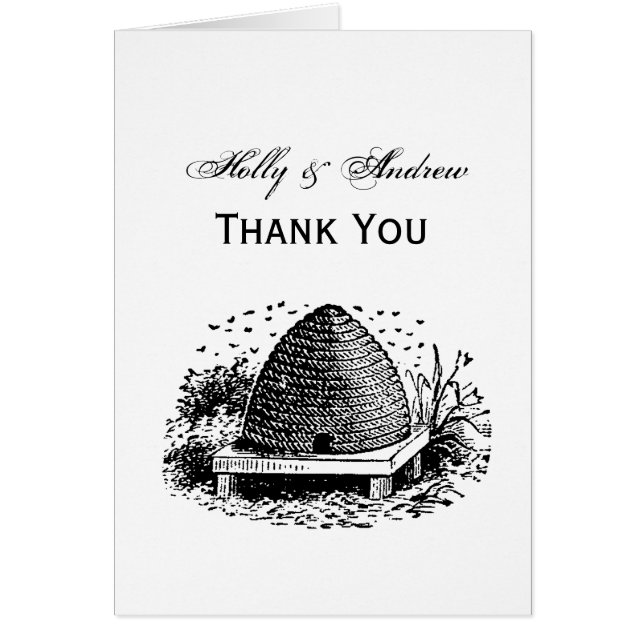 Colmena y Abejas #1 Heráldico Vintage (Frente)