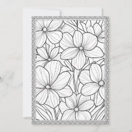 Coloca tu propia tarjeta de felicitación floral el