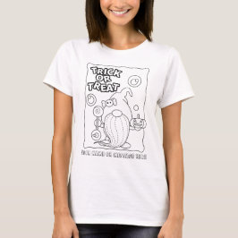 Coloca tu propio hogar de Halloween con camiseta d
