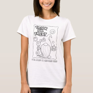 Coloca tu propio hogar de Halloween con camiseta d