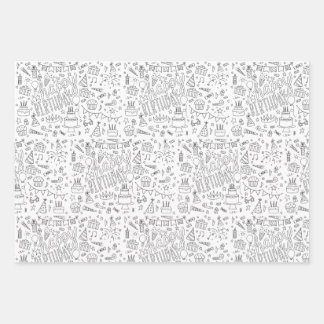 Coloca tu propio papel de envolvimiento de regalo 