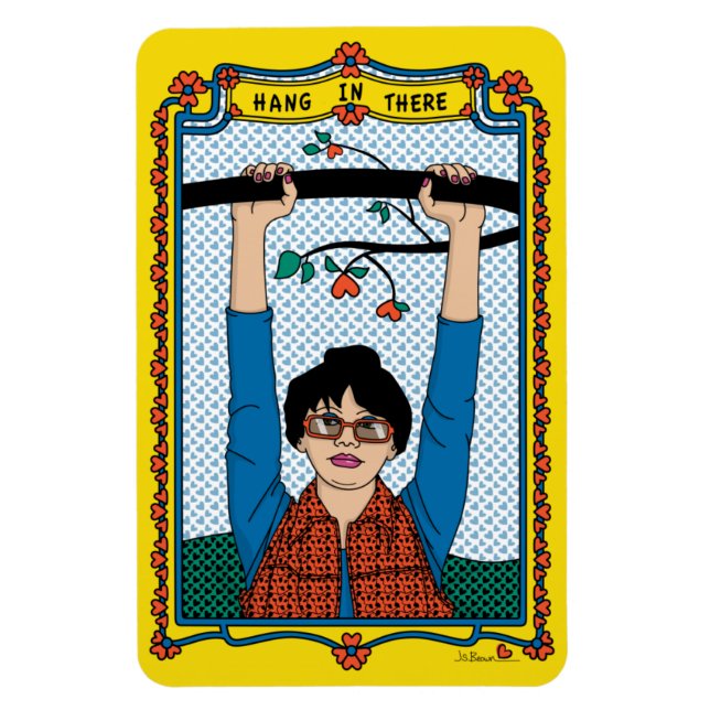 Colocar en el imán refrigerador There_B_4x6 (Vertical)