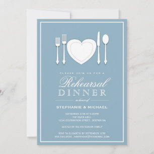 Colocar invitación a fiesta de cena de ensayo