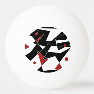 Colocar las bolas rojas de ping pong