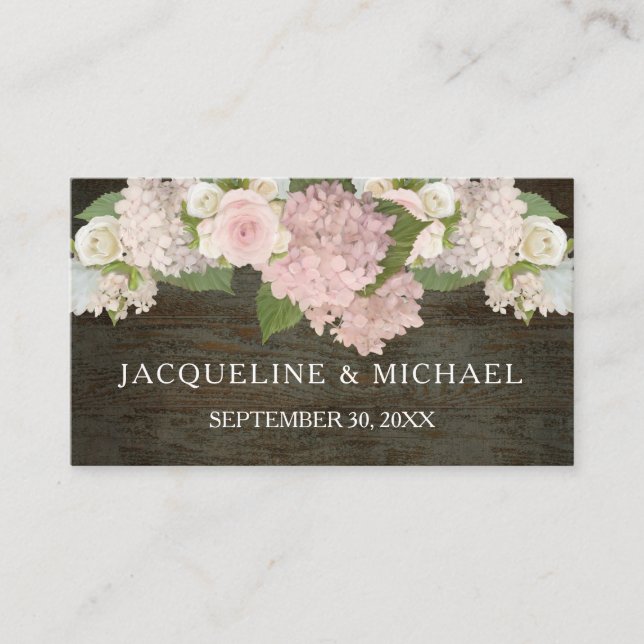 Colocar las tarjetas Rústico Lace en el Barrio Rur (Anverso)