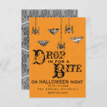 Colocar para una cometa - Elegante Invitación arañ