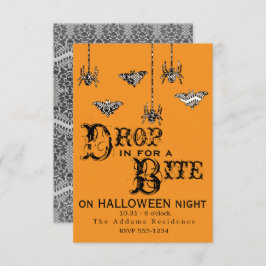 Colocar para una cometa - Elegante Invitación arañ