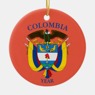 Colombia Navidades de vacaciones Ornamento cerámi