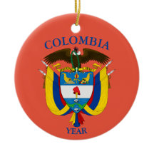 Colombia Navidades de vacaciones Ornamento cerámic