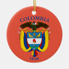Colombia Navidades de vacaciones Ornamento cerámic