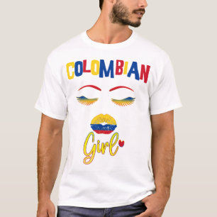 Colombiana Orgullosa de ser colombiana camiseta