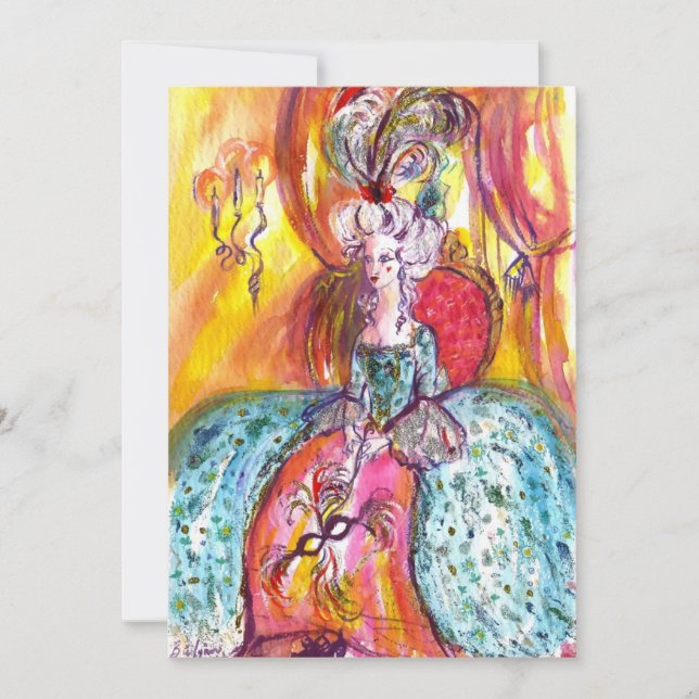 COLOMBINA / MARDI GRAS BOLA MASQUERADE (Anverso)