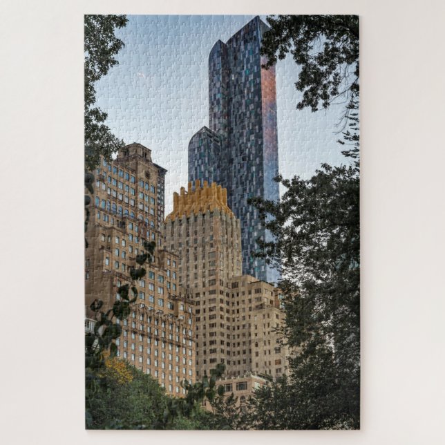 Colón del rompecabezas de Central Park New York (Vertical)
