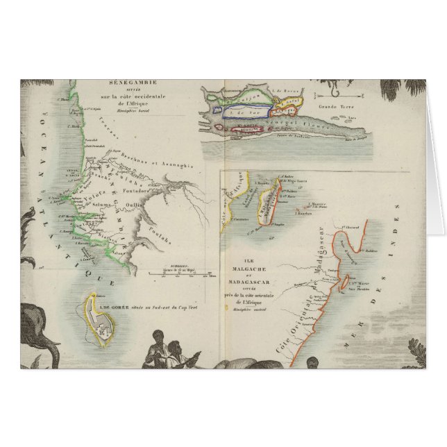 Colonias francesas en África (Anverso (Horizontal))