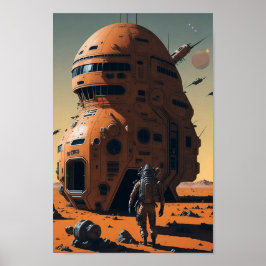Colonización de Marte, Ai generó arte