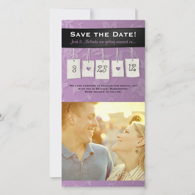 Color ajustable: DIY Guardar las tarjetas de fotos (Anverso)