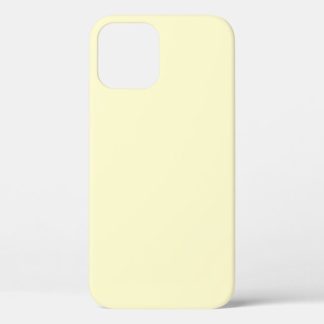 Color crema funda Iphone 12 (Reverso )