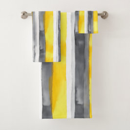 Color de agua amarillo gris blanco rayado