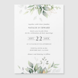 color de agua de presupuesto follaje verde silenci