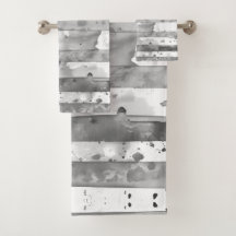 Color de agua negro y blanco rayado