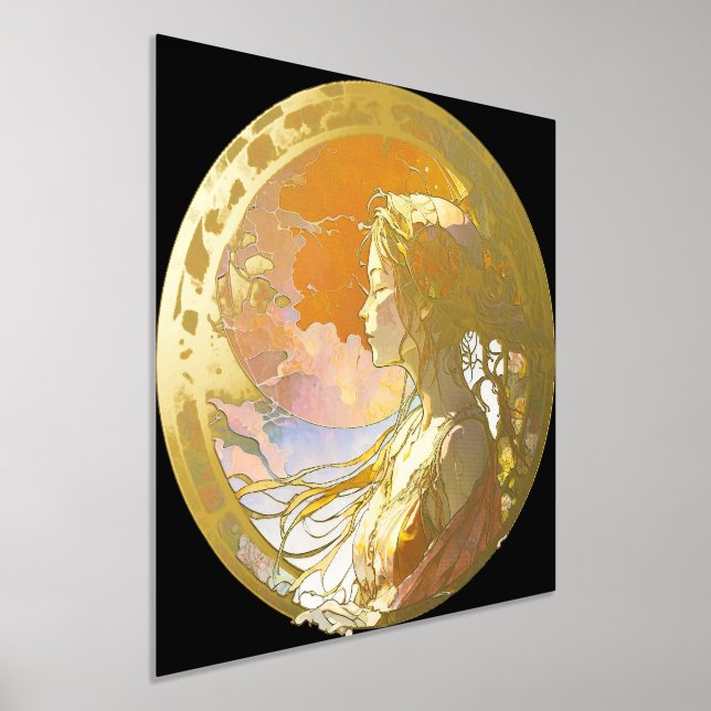 Color de agua vibrante de la impresión de Relieve  (Distribución)