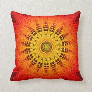 Color de almohada de fuego