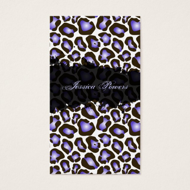 Color de fondo morado/jaguar de PixDezines diy (Frente)