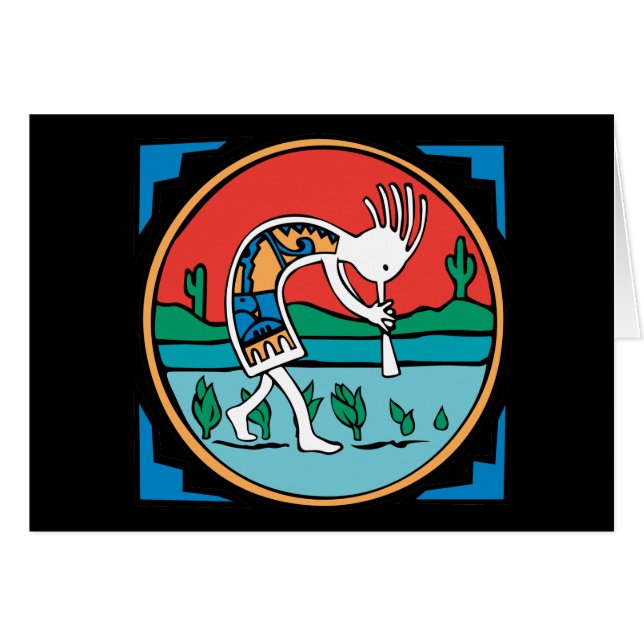 Color de Kokopelli (Anverso (Horizontal))