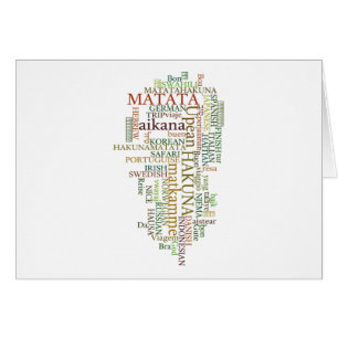 Color de regalo de Hakuna Matata