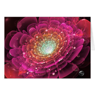 Color de rosa rosado que brilla intensamente en la