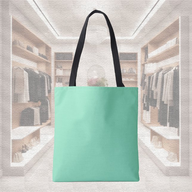 Color de tendencia - Bolsa de tote verde minúscula (Subido por el creador)